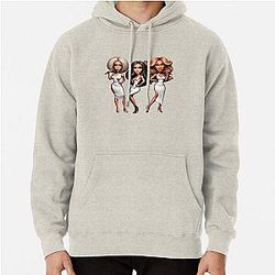 Caricature of Destiny's Child (new HQ) Pullover Hoodie