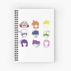 Detective Conan Icons Spiral Notebook