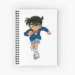 Detective Conan Cartoon Spiral Notebook