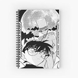 Detective Conan Edit - Conan and Kid the Phantom Thief!! Spiral Notebook