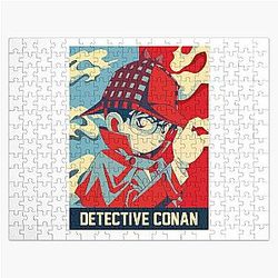 Retro Vintage Detective Conan Navy Music Vintage Retro Jigsaw Puzzle