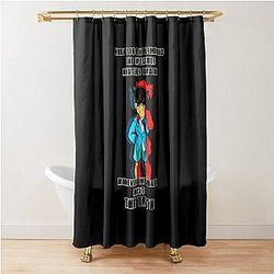 Detective Conan Saying Shower Curtain