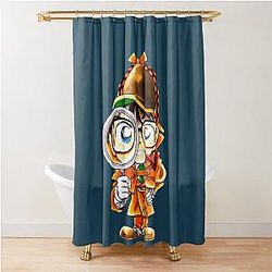 Detective Conan Edogawa : case closed Shower Curtain
