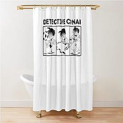 Detective Conan Manga Design Shower Curtain