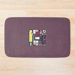 Detective Conan Gadgets  . 	 Bath Mat