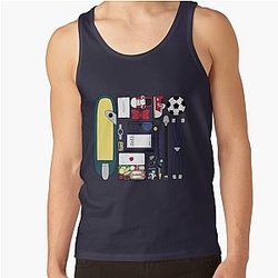 Detective Conan Gadgets Tank Top