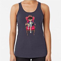 Detective Conan Edogawa : case closed Racerback Tank Top