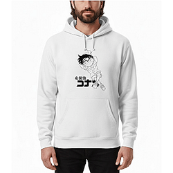 Detective Conan Hoodie Retro Manga Panel Style