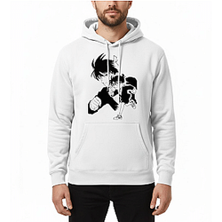 Detective Conan Hoodie Shinichi & Conan Duo Silhouette