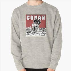 Detective Conan Manga Design Pullover Sweatshirt