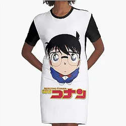Detective Conan  Graphic T-Shirt Dress