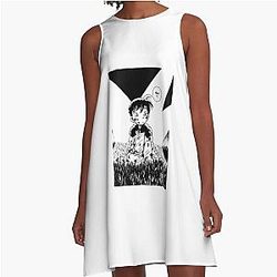 Detective Conan Manga Design A-Line Dress