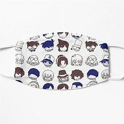 Detective Conan character icons  Flat Mask