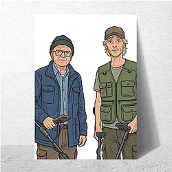Detectorists Searching For The Past Detectorists Posters