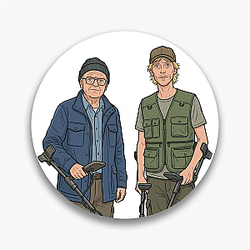 Detectorists Searching For The Past Detectorists Pins