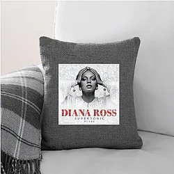 Diana Ross's hit songs include Ain't No Mountain High Enough Diana Ross Pillows Cover