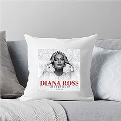 Diana Ross's hit songs include Ain't No Mountain High Enough Diana Ross Pillows Cover