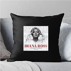 Diana Ross's hit songs include Ain't No Mountain High Enough Diana Ross Pillows Cover