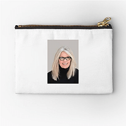 Leading Lady Diane Keaton Zipper Pouches