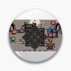 Die in the Dungeon Unique Dice/Card Motif Die In The Dungeon Pins