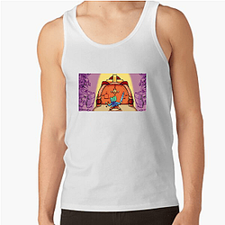 Die in the Dungeon Card-Based Carnage Aesthetic Die In The Dungeon Tank Tops