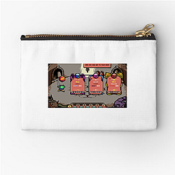 Die in the Dungeon One Run Ends, Another Begins Look Die In The Dungeon Zipper Pouches