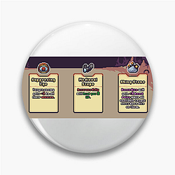 Die in the Dungeon Dice & Death Graphic Die In The Dungeon Pins