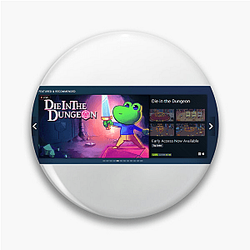 Die in the Dungeon Deckbuilding Mayhem Tee Die In The Dungeon Pins