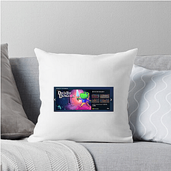 Die in the Dungeon Deckbuilding Mayhem Tee Die In The Dungeon Pillows Cover