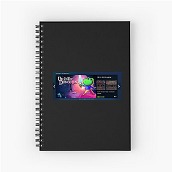 Die in the Dungeon Deckbuilding Mayhem Tee Die In The Dungeon Notebook
