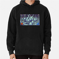 Die in the Dungeon Card-Based Carnage Aesthetic Die In The Dungeon Hoodies