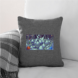 Die in the Dungeon Card-Based Carnage Aesthetic Die In The Dungeon Pillows Cover