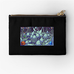 Die in the Dungeon Card-Based Carnage Aesthetic Die In The Dungeon Zipper Pouches