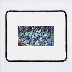 Die in the Dungeon Card-Based Carnage Aesthetic Die In The Dungeon Mouse Pads