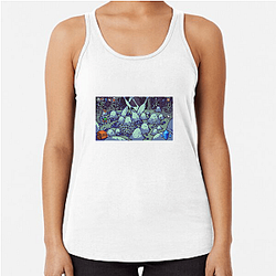 Die in the Dungeon Card-Based Carnage Aesthetic Die In The Dungeon Tank Tops