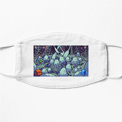 Die in the Dungeon Card-Based Carnage Aesthetic Die In The Dungeon Face Masks