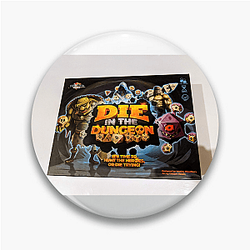Die in the Dungeon Roll the Bones Style Die In The Dungeon Pins