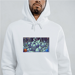 Die in the Dungeon Estética de la tarjeta Die In The Dungeon Hoodies