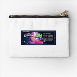 Die in the Dungeon Deckbuilding Mayhem Tee Die In The Dungeon Zipper Pouches
