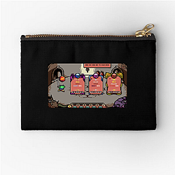 Die in the Dungeon One Run Ends, Another Begins Look Die In The Dungeon Zipper Pouches