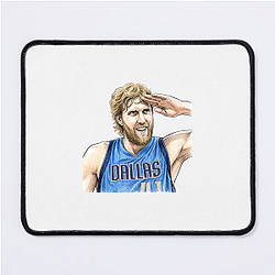 Dirk Nowitzki Statue Bronze legacy Dirk Nowitzki Mouse Pads