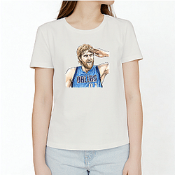 Dirk Nowitzki Statue Bronze legacy Dirk Nowitzki T-Shirts