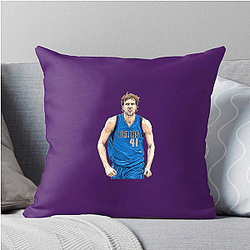 Dirk Nowitzki MVP Elite status Dirk Nowitzki Pillows Cover