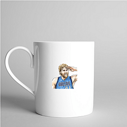 Dirk Nowitzki Statue Bronze legacy Dirk Nowitzki Mugs
