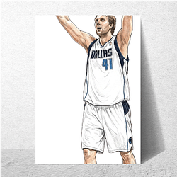 Dirk Nowitzki Champion Ring earned Dirk Nowitzki Posters