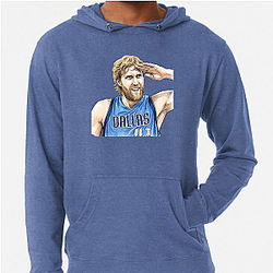 Dirk Nowitzki Statue Bronze legacy Dirk Nowitzki Hoodies