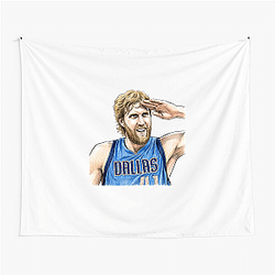 Dirk Nowitzki Statue Bronze legacy Dirk Nowitzki Tapestries