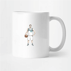Dirk Nowitzki Fadeaway Unstoppable shot Dirk Nowitzki Mugs