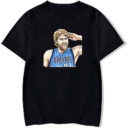 Dirk Nowitzki Statue Bronze legacy Dirk Nowitzki T-Shirts