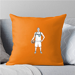 Dirk Nowitzki Fadeaway Unstoppable shot Dirk Nowitzki Pillows Cover